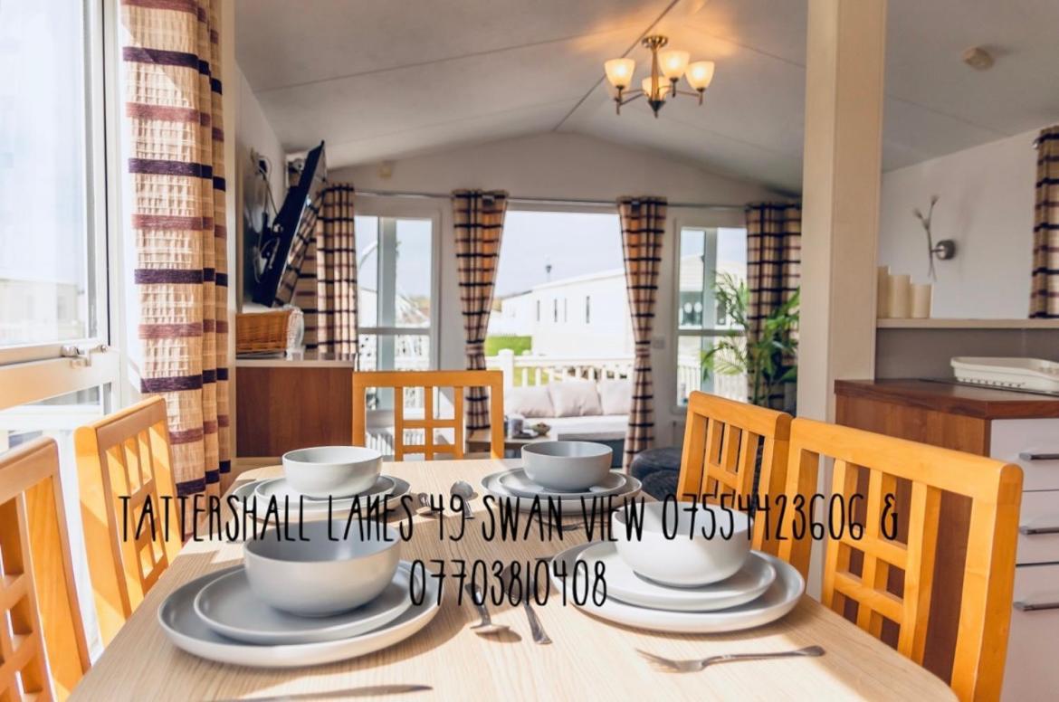 Swan View Retreats # Hottub # Egg Chair # Bbq & Bikes Included 8 Berth タターズホール エクステリア 写真